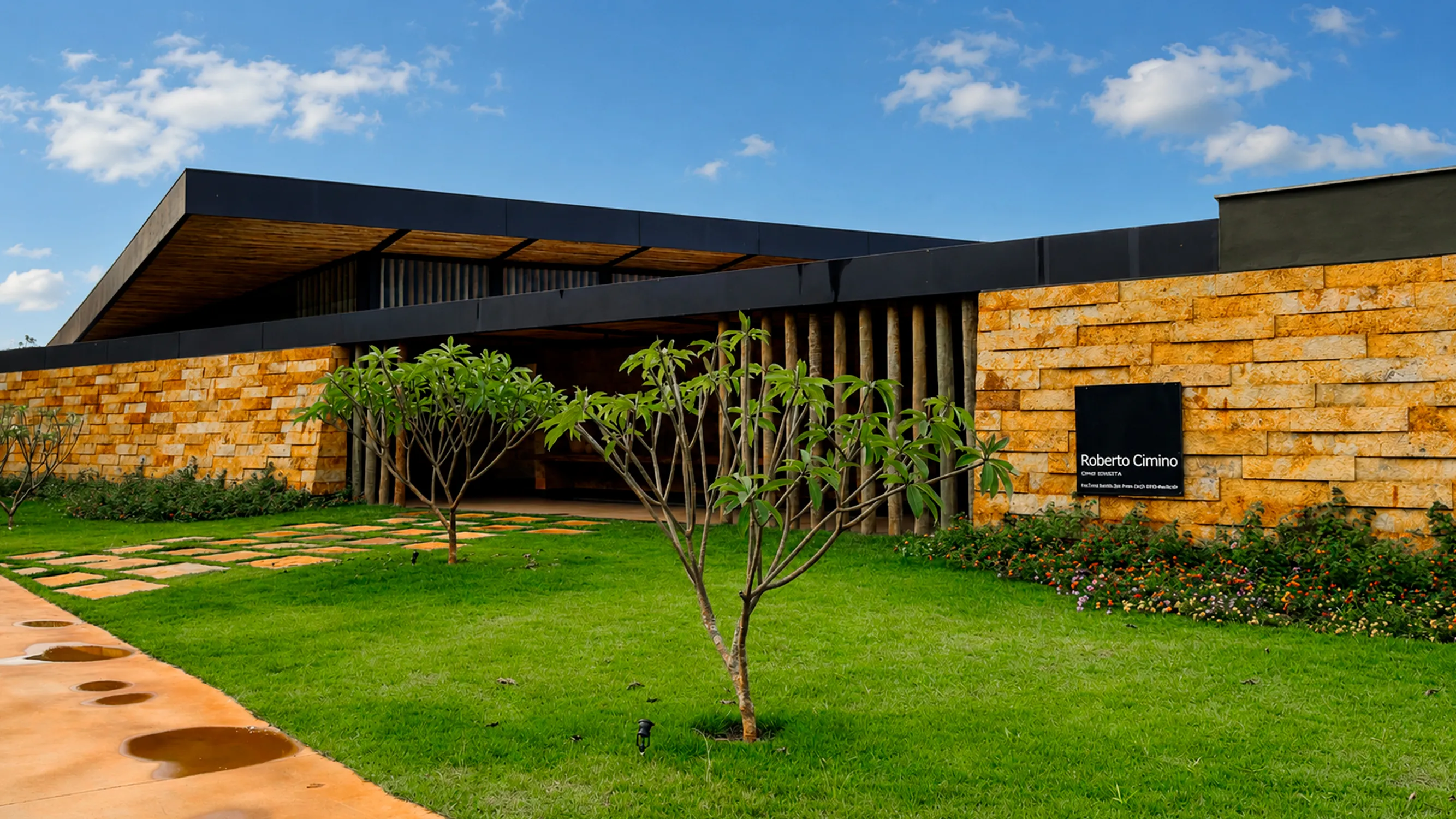 Espaço de eventos amplo do empreendimento